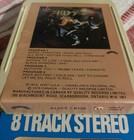 Kiss Alive  Import 8 Track simmons frehley criss stanley only One On Ebay
