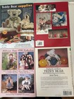 Lot Of 4 Teddy Bear Making Pattern Magazine Books  Southerland-holmes   Davis