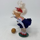 Basketball Girl Wind-up Action Girl Dribble Schylling Collector   s No Key As Is