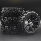 4pcs 1 8 Rc Buggy Off-road Wheels   Tires Set For Kyosho Inferno Neo - Mp9