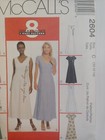 Dress Pullover 10 12 14 Mccalls 2604 Sewing Pattern Uc Mccall s Princess Seam