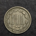 1866 Three Cent Nickel Vf  Lot  2029