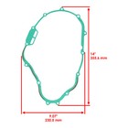 Right Crank  Clutch Cover Gasket For Honda Trx300fw Fourtrax 300 4x4 1998-2000