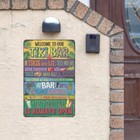 Retro Replica Poster Metal Tin Sign Plaque Bar Kitchen Pub Wall