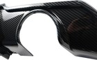 Rear Diffuser Lip For Chrysler 300 Srt 2015-2023 Shark Fin Splitter Carbon Fiber