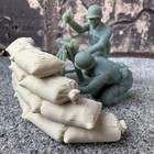 World War 2 American Mortar Team Set Toy Soldier 3d Resin 1 32 Scale Ww2 Figures