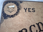 Vintage Ouija Boardw illiam Fuld 1960 s Parker Bros  board Only usa Salem Mass