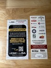 Marcus Allen Autographed Signed Golf Ticket Raiders Chiefs  Jsa Coa Nfl Hof