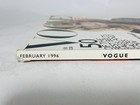 Vintage Vogue Feb 1996 Fashion Magazine