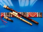 Armenian Engraved Duduk Pro From Apricot Wood  2 Professional Reeds  National 