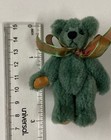 World Of Miniature Bears By Theresa Yang 3  Mohair Bear Green  499dg Closing