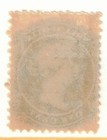 1860 Nova Scotia Scott 8 1c Black Mint Mh