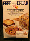 Walter Payton Wheaties 1988 Cereal Box Choice Of Bread Or  100 000 Offer Sag20