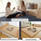 Memory Foam Area Rug Child Play Mat Women Gym Mat Non Slip Breathable Fitness