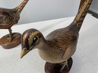 Wolverine Hand Carvers Of Michigan Hand Carved And Painted Pheasants Set