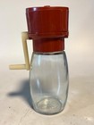 Vintage Gemco Hand Crank Glass plastic Grinder Nut Mill Chopper