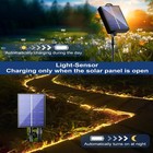 Solar Rope Lights Outdoor  66ft 200led Solar Christmas String Lights With Remote