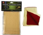 New 12 X 12  Yellow   Red Jewelry Polishing Buffing Cloth Silver Gold Metal 