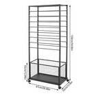 Ribbon Holder Organizer Rack W wheels Large Capacity Ribbon Stand Organizer