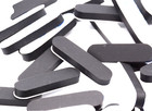 Small Rubber Oval Feet For Sega Genesis Model 2 W 3m Backing   2 Sets Of 4 Feet