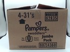 Pampers Swaddlers Jumbo Pack  124 Diapers Couches  Brown