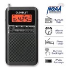 Pocket Am Fm Radio Auto-search  Emergency Receiver Battery Operated Portable
