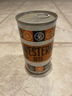 Western By Cold Spring Straight Steel Pull Tab Beer Can Bottom Opened