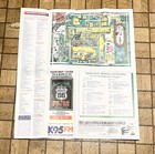 Vintage 1992 Tulsa State Fair Route 66 Flyer W  Dorothy Hamill Clint Black