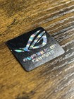1x Asus Rog Prismatic Desktop   Laptop Custom Sticker Label  new 