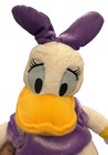 Disney Store Exclusive Daisy Duck Plush 14  Stuffed Animal Toy White Purple Gift