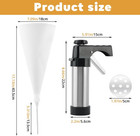 Professional Churro Maker Machine With 16 Discs   8 Nozzles Cookie Press Gu-n   