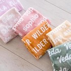 Personalized Baby Blanket Custom Name Blanket For Girl Or Boy Gift