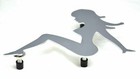 Sitting Nude Cutouts Stud Mount Right   Left 3-5 8  Wide Chrome Gg 90031-41 Set
