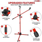5 Core Tripod Mic Stand Floor Adjustable 31 To 76 Inches Boom Arm Holder Microph