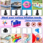 Portable Electric Balloon Blower Dual Nozzle Pump Party Balloon Inflator