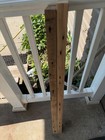 2  Antique Wormy American Chestnut Reclaimed Board Lumber Wood 2x4 s