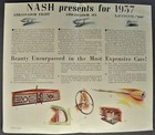1937 Nash Brochure Ambassador Lafayette 400 Sedan Cabriolet Excellent Original