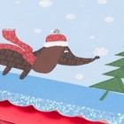 -box Of 14- Papyrus Dachshund W  Scarf    christmas Cards Wiener Dog Holidays New