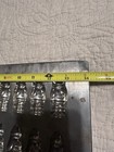 Vintage antique Bodderas Metal Chocolate Flat Mold 30 Piece Santa  2300  60