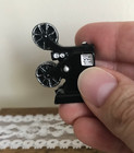 Miniature Dollhouse 1 12 Scale Resin Movie Projector  Vintage Cinema