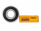  2 Pack  Timken 6203-2rs C3 6203-2rs 17x40x12mm Double Rubber Seal Ball Bearings