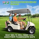 10l0l 4pcs Universal Retractable Golf Cart Seat Belt Kit For 4pcs  4 Pcs
