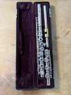 Yamaha Yfl-371 Allegro Silver Head 925 Flute W  Case