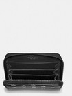 Nwt Coach   Accordion Card Case In Leather With Line Arrow Print 69491