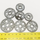 64  54a  40a  44a  52  56a  46 Misc Lot Lathe Machine Gears Lot Of 7