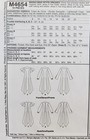 Mccalls 4654 Womens 8-14 Fit Flare Handkerchief Hem Princess Dress Boho Pattern