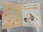 Vintage 1950 Cinderella Walt Disney Little Golden Book  Simon   Schuster Edition