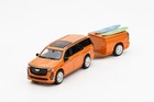 1 64  shadow Pro  Orange Cadillac Escalade-v Esv W trailer  nib 