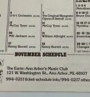 Vintage 1979 1981 Cobb s Corner The Earle River Series Jazz Flyers   Ticket Lot