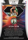 2019-20 Panini Prizm - Far Out  Jayson Tatum  22 Fast Break Prizm